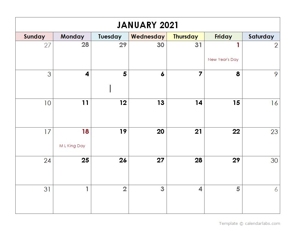 The year 2022 Monthly Calendars